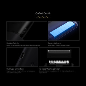 Original Xiaomi Electric Shaver Smart Mini Portable Razor Fully Metal Body trimmer Cordless Shavers