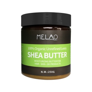 private label vendor 100% natural moisturizing organic refined whipped raw Unrefined cacoa shea body butter