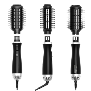 Professional Portable 5 In1 Hair Curler Hot Air Hair Blower Brush Dryer Straightening One Step Hair Dryer