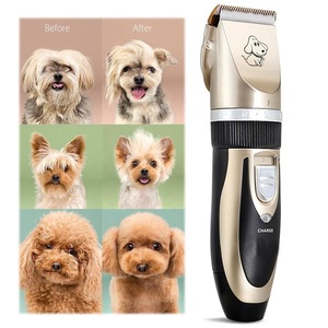 Professional wholesale custom rechargeable electric animal cat dog pet clipper electric pet hair trimmer