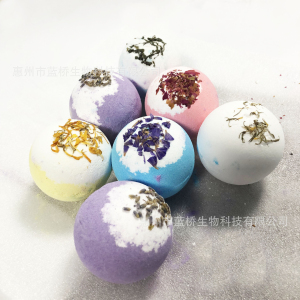 Rainbow Bath Bomb Natural Fragrance Moisturizing Rich Bubble 100g Bath Bomb