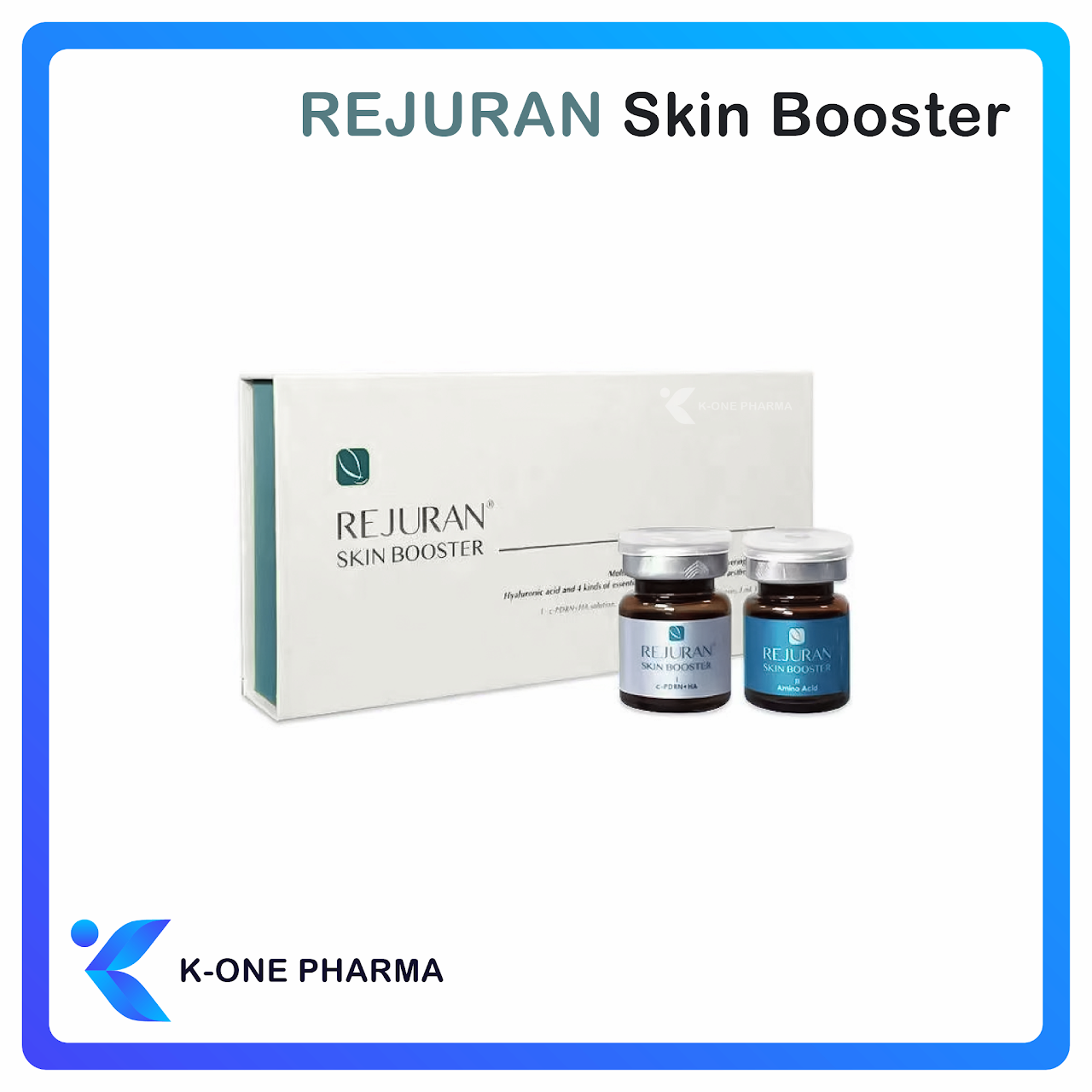 REJURAN SKIN BOOSTER Hydrating Glow Injection Skin plumpness Enhance Beauty Glowy Tightening Skin