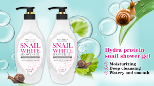 ROUSHUN snail Moisturizing Body Wash shower gel daily cleaning and protection