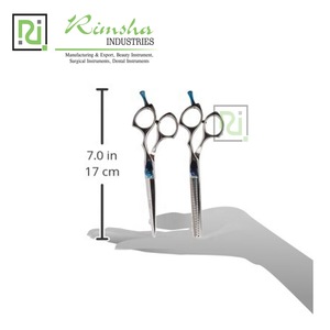 Stylish Double Handle Stainless Steel Barber Thinning Scissor for Stylish Hair Design
