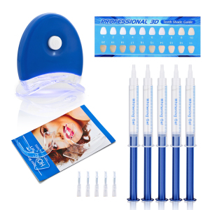 Supplier Private Logo Portable Home Use Professional Led Light Teeth Whitening Kits With Gel