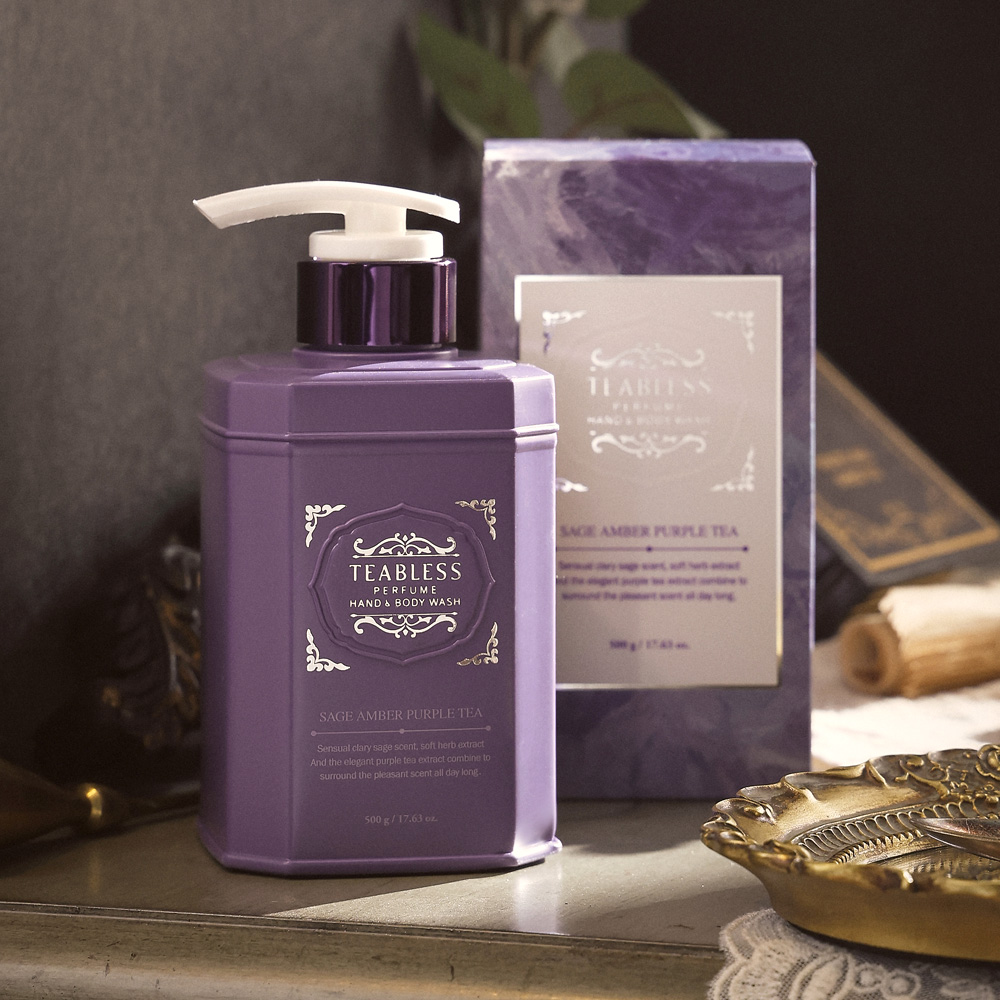 Teabless Sage Amber Purple Tea Perfume Body Wash 500g