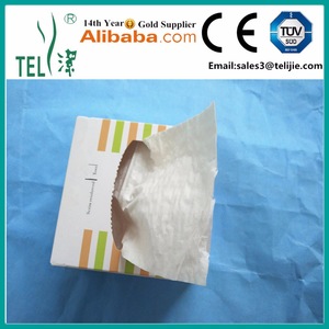 Top quality OEM Customized Logo Pull Box Facial Tissue Paper