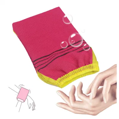 Viscose Fibre Exfoliating Mitt SPA Body Cleaning Glove Viscose Fibre Clean Exfoliation Scrubbing Mitt Dead Skin Remover