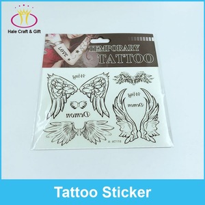 Wenzhou Factory Supply Good Price Henna Sticker Tattoo Stencils