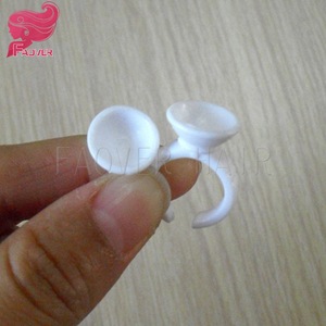 Wholesale Good Quality One-off Plastic Glue Ring for Eyelash Extension Glue