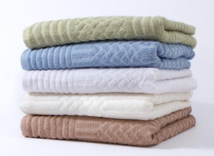 Wholesale Hotel Supplies 100% Cotton hotel bath towel