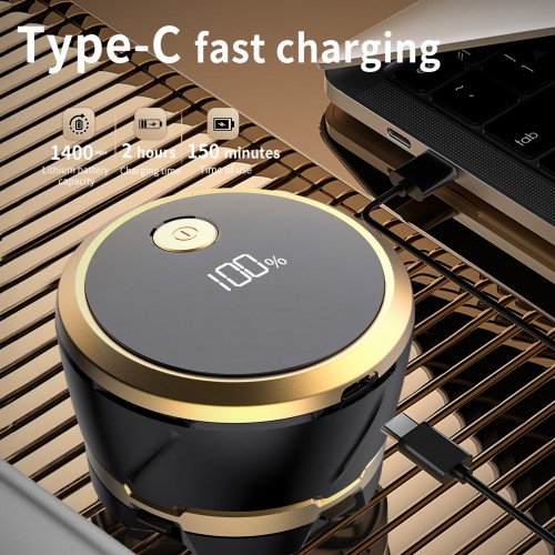 FANKE New Arrival Grooming Kit Electric Razor Bald Men Beard Trimmer Shaving Machine Rotary Waterproof Electric Hair Shaver