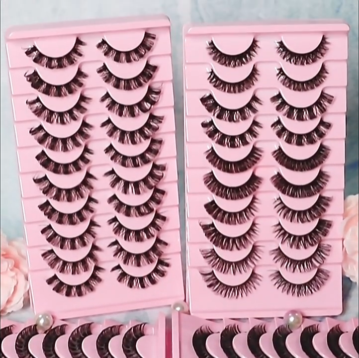 10 Pairs DIY False Eyelashes Eyelash Extensions