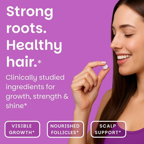 Hair Nutrition Fast Melting Tablets Bulk Wholesale Dissolvable Vitamin ODM Custom Packaging