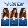 Lovefun Extra Strong Styling Gel Cream 120g | 9 Level Hold Hair Gel With Camellia Seed Extract, Long Lasting Shape, Non Stiff Natural Hairstyle for Men