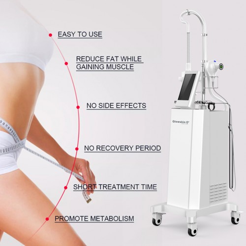 360 Degree Rotating RF Vacuum+RF+EMS+Fat Rotating Body Shaping Cellulite RF Cavitation 4 in 1