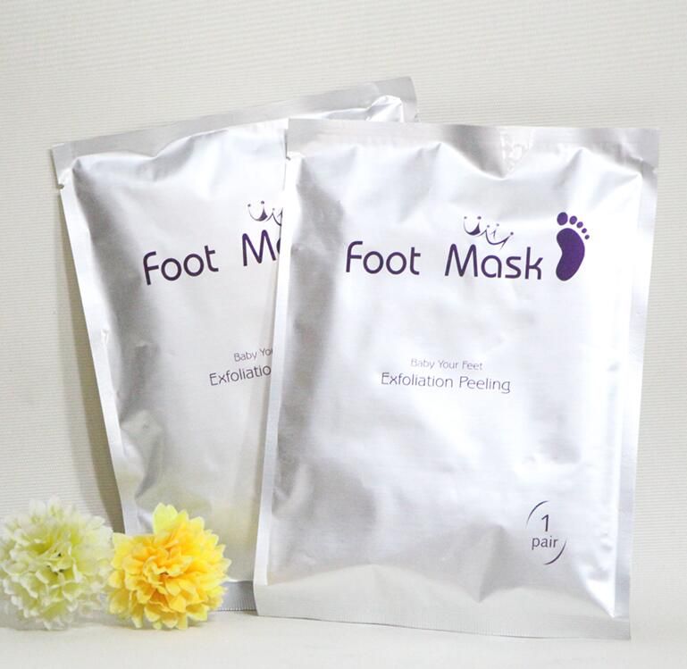 Direct Factory Selling / Anti wrinkle Lavender foot mask / Exfoliating peeling nourishing magic foot mask