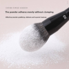 Wholesale Custom Logo 14 Pcs Makeup Brush Set Soft Synthetic Hair Cosmetic Brushes with Clear Window Travel Bag