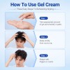 Lovefun Extra Strong Styling Gel Cream 120g | 9 Level Hold Hair Gel With Camellia Seed Extract, Long Lasting Shape, Non Stiff Natural Hairstyle for Men