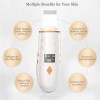 Perfect Idea Factory Portable Ion Ultrasound Facial Spatula Face Peeling Ultrasonic Skin Scrubber Ultrasonic Face Scrubber