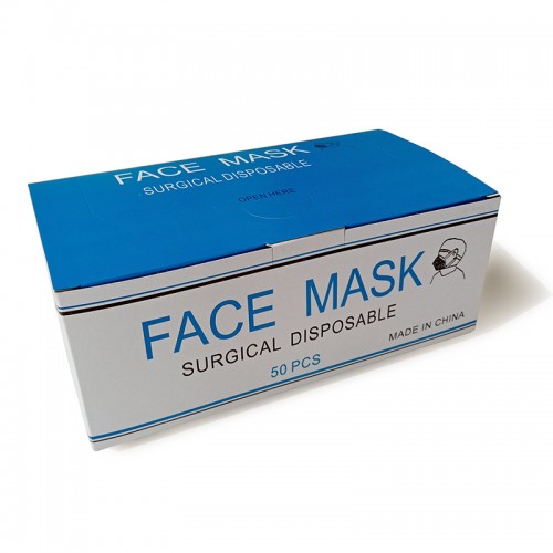 High Quality Surgical Disposable Non Woven Ear-loop 3-ply Face Mask