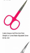 Cuticle painted scissor