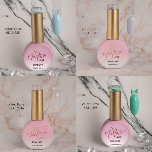 LED Gel Nail polish different colors
