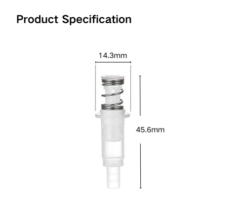 0.23cc Lotion Pump Core (Side Φ14.3) | Cosmetic Packaging Supplier | Wholesale
