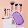 Private Label Makeup Brush Kit with Portable Case – Foundation, Powder, Eyeshadow Brushes Set, Custom Beauty Tools Supplier