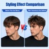 Lovefun Extra Strong Styling Gel Cream 120g | 9 Level Hold Hair Gel With Camellia Seed Extract, Long Lasting Shape, Non Stiff Natural Hairstyle for Men