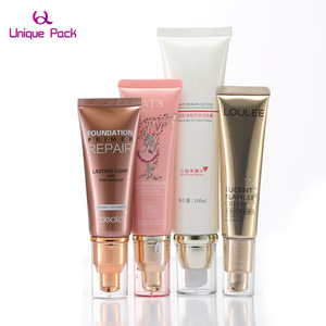 BB cream 10ml  15ml 20ml 30ml cosmetic tube with pump airless cap