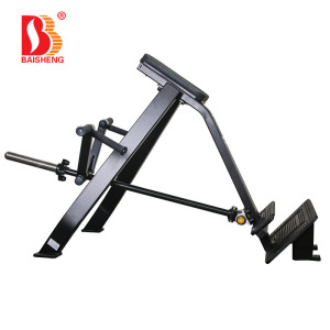 Black T Bar Row Back Row Commercial Gym Equipment