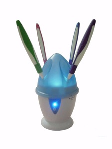Blue ray holder top rated toothbrush sanitizer for electric toothbrush