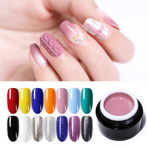 BORN PRETTY 5ml 2 in 1 3D Painting Gel Glitter Micro-carving Soak Off UV Nail Gel Polish One-shot Color Drawing Painting Gel