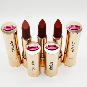 Cruelty Free Vegan Product Lip Sticks With Logos Cosmetics Private Label Moisturizer Lip Stick Velvet Matte Regular Lipstick