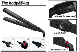 Custom Flat Irons with Private Label, Hair Straightener with Factory Price