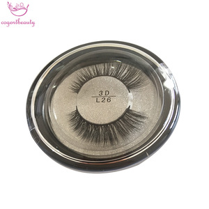Customized Cheap Price Private Label Korean Pbt Fiber 3d Silk False Eyelashes