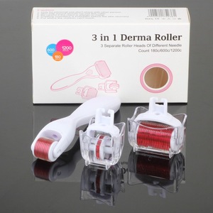 Derma Rolling System 3 in 1 Derma Roller Type 3 in 1 derma roller kits