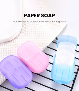 Disposable Travel Portable Paper Soap Refill Travel Hand Soap Sheets