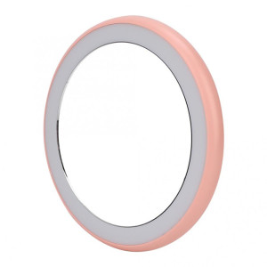 Double Side Metal Led Makeup Mirror Portableled Makeup Led Mirror Rechargeable Vanity Mirror