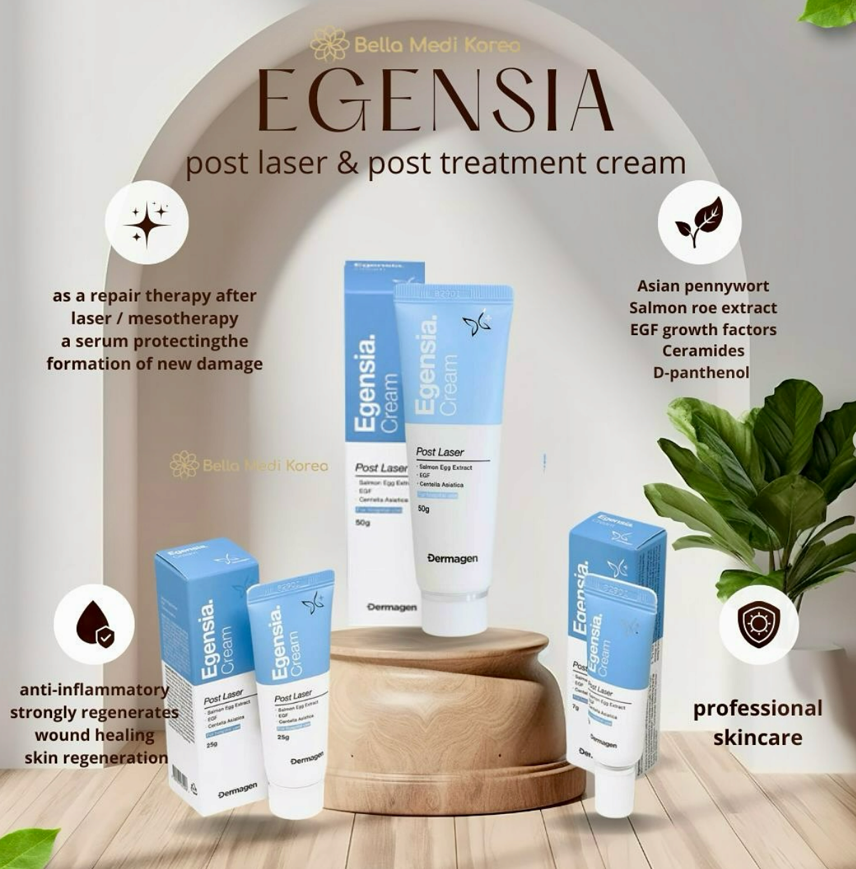 EGENSIA Post Laser & Post treatment cream