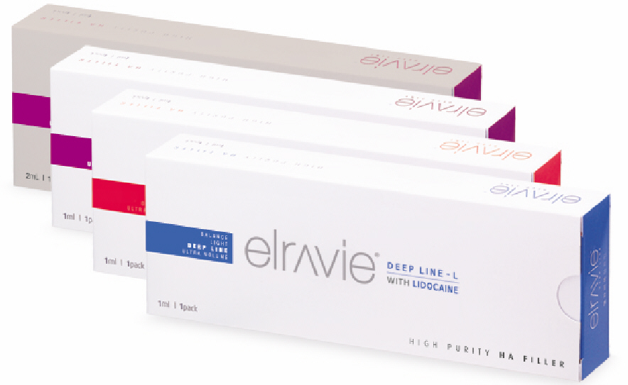 Elravie Premier Filler Hyaluronic Acid Filler HA Filler Dermal Filler made in Korea 
