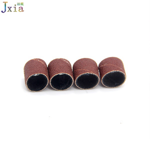 Good Quality Rotary Abrasive Tool 14mm Sandpaper Circle Drum Nail Drill Bits Sanding Band