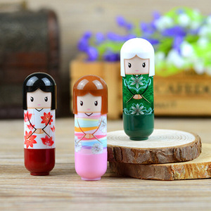 High quality beauty new product  moisturizing long lasting cartoon style remove dead skin  lip balm lip care