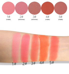 High Quality blush private label blush palette high pigment