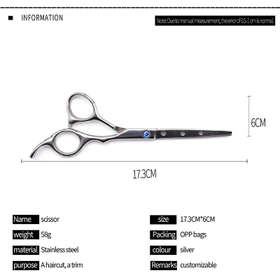 High Quality Hair Salon Hairdressing Scissors Professional Hair Care Tools
