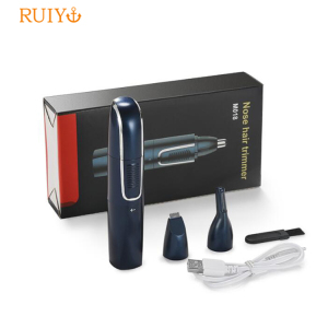 Home Cordless Rechargeable IPX4 Nose Ear and Eyebrow Hair Trimmer 3 in 1