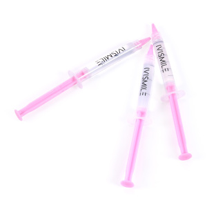 Ivismile teeth whitener gel CE&CPSR Approved 3ml/5ml Teeth Whitening Gel Syringe Private Logo