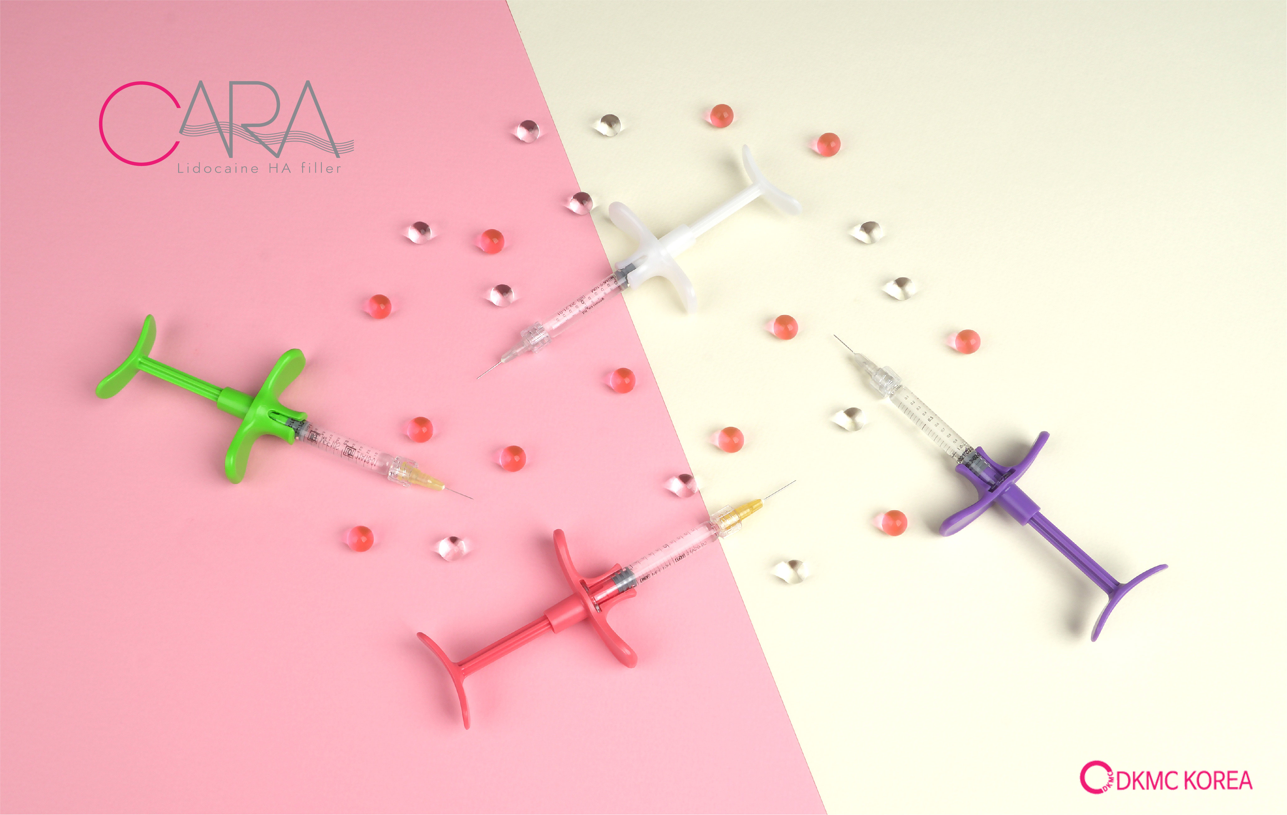 Korea Premium CARA hyaluronic acid CE approved HA filler dermal filler with Lido for lip lifting
