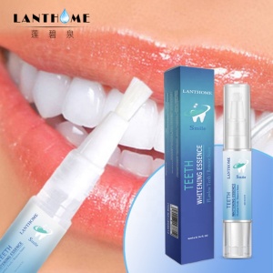 LANTHOME Oral Hygiene Spotless Stains Remover Shining Confident Smile Teeth Whitening Essence Serum Pen